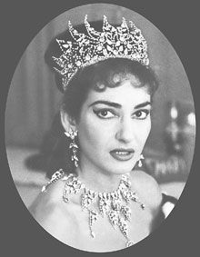Maria Callas, the Greek Diva in full glory